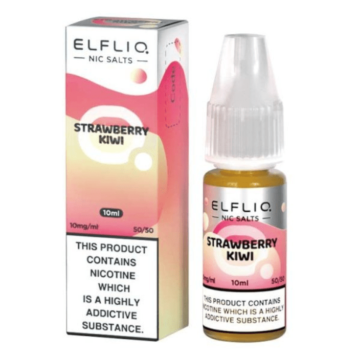 Elfliq Nic Salt 10ml Strawberry Kiwi Pack of 10 Main image