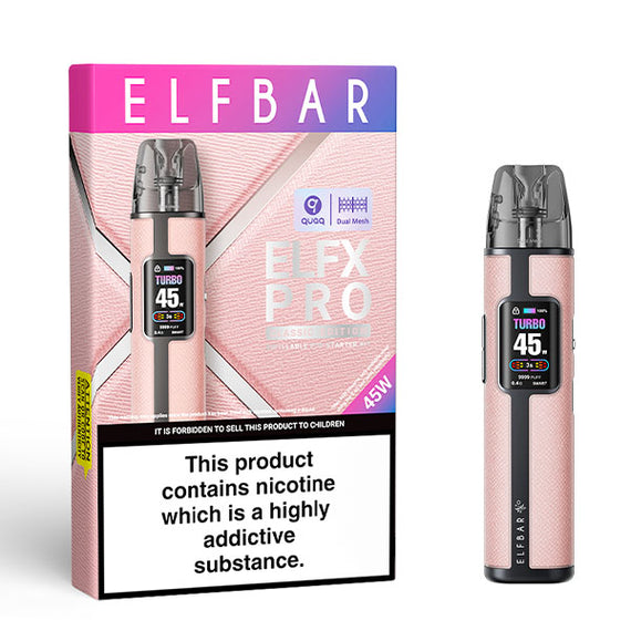 ELFBAR ELFX PRO POD KIT PINK Main image