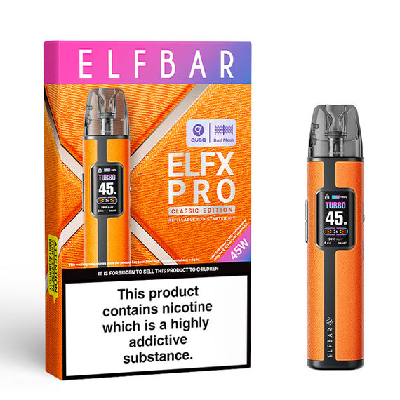 ELFBAR ELFX PRO POD KIT ORANGE Main image