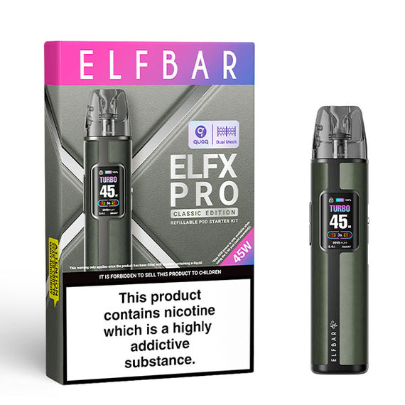 ELFBAR ELFX PRO POD KIT COWBOY GRAY Main image