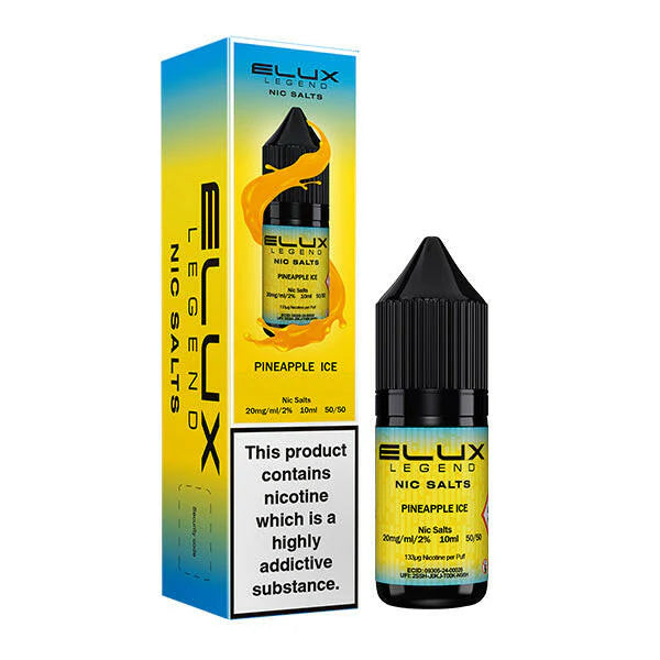 Elux Nicotine Salt Pineapple Ice 10 Pack - 10mg Main image
