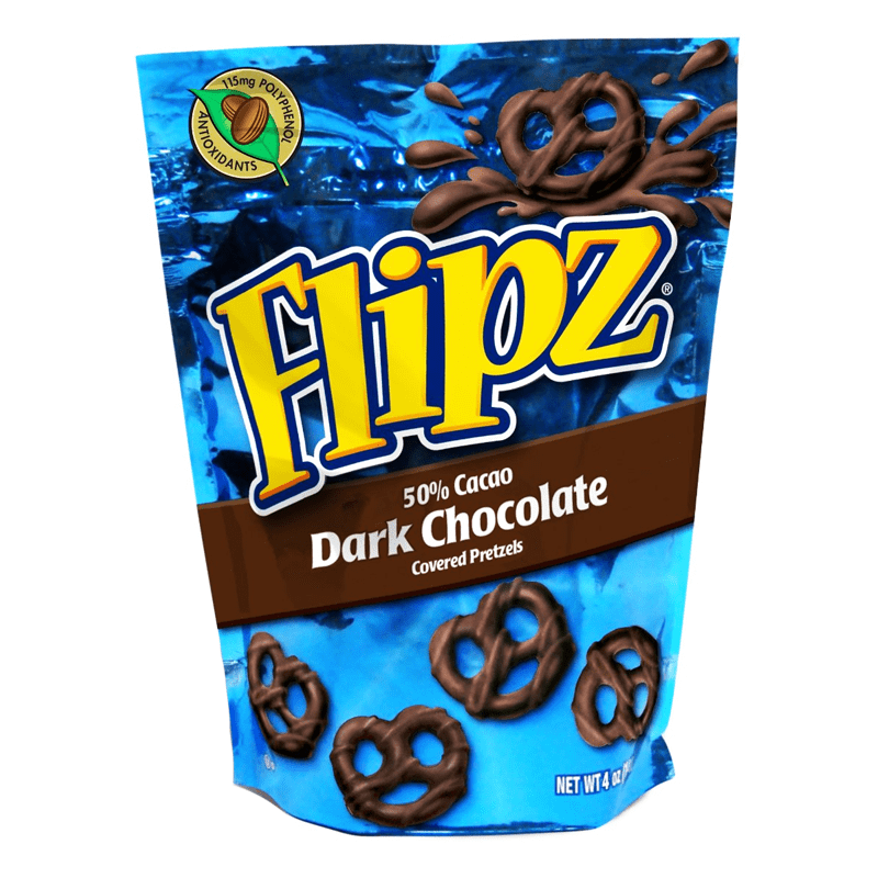 Flipz Dark Chocolate Pretzels 141g Main image