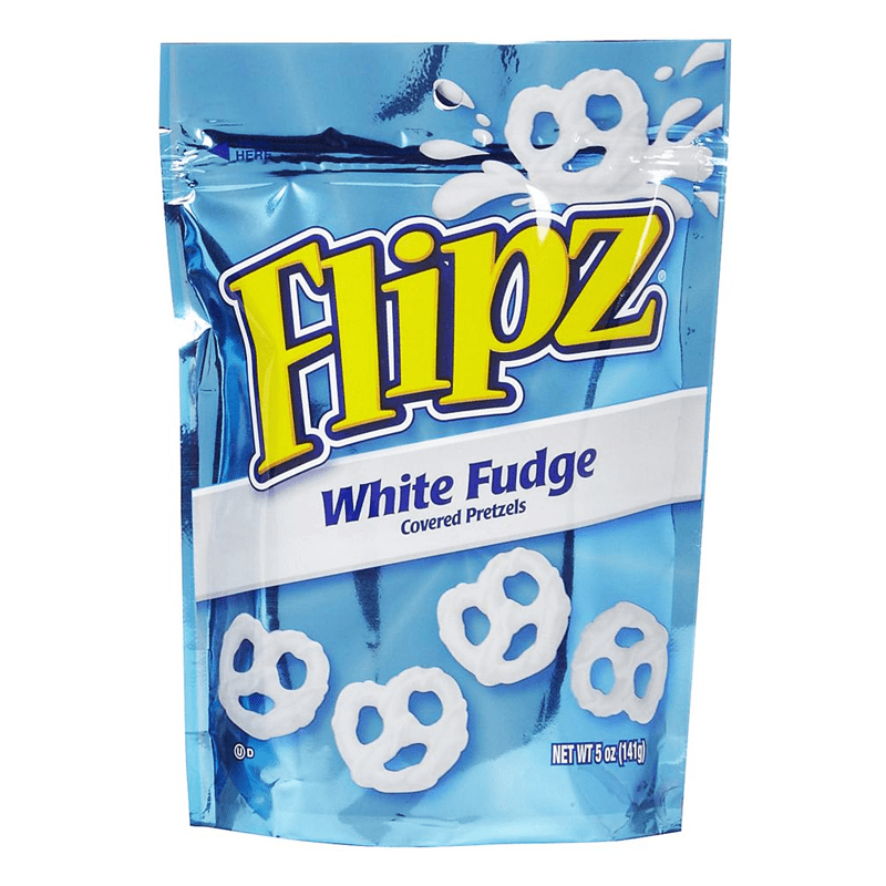 Flipz White Fudge Pretzels 141g Main image
