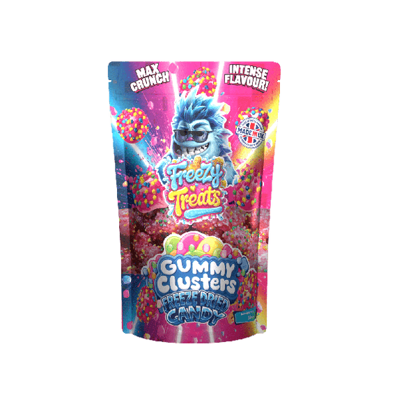 FREEZY TREATS FREEZE DRIED CANDY GUMMY CLUSTERS (12) Main image