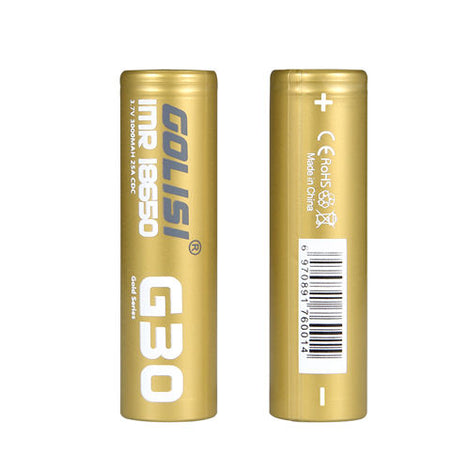 GOLISI G30 18650 3000mAh BATTERIES (2) Main image