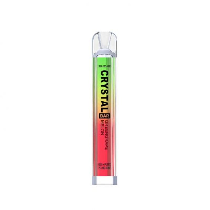 Crystal Bar Green grape Melon 10 Pack