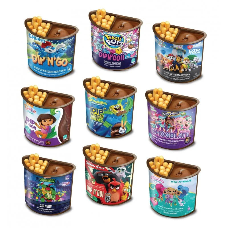 Nickelodeon Dip N' Go 55g Pack of 24 Main image