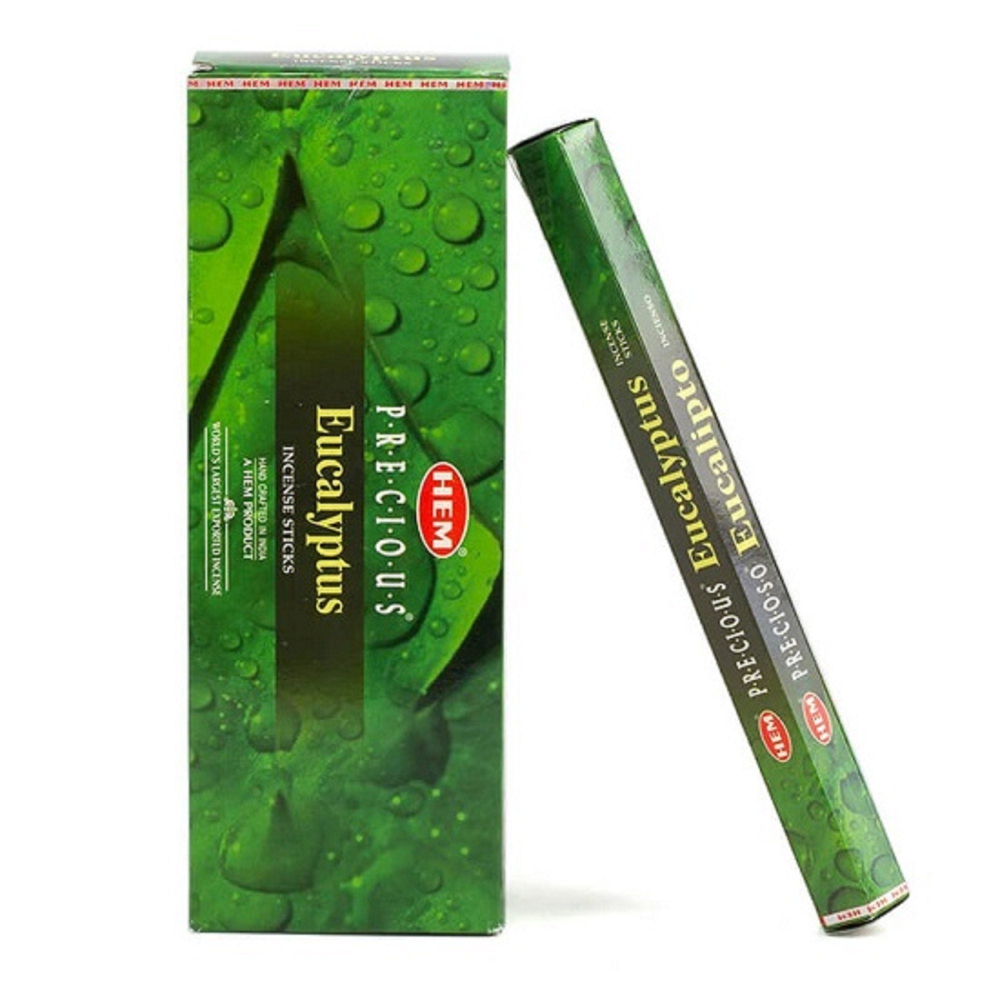 HEM Precious Eucalyptus Incense Stick 6 pack