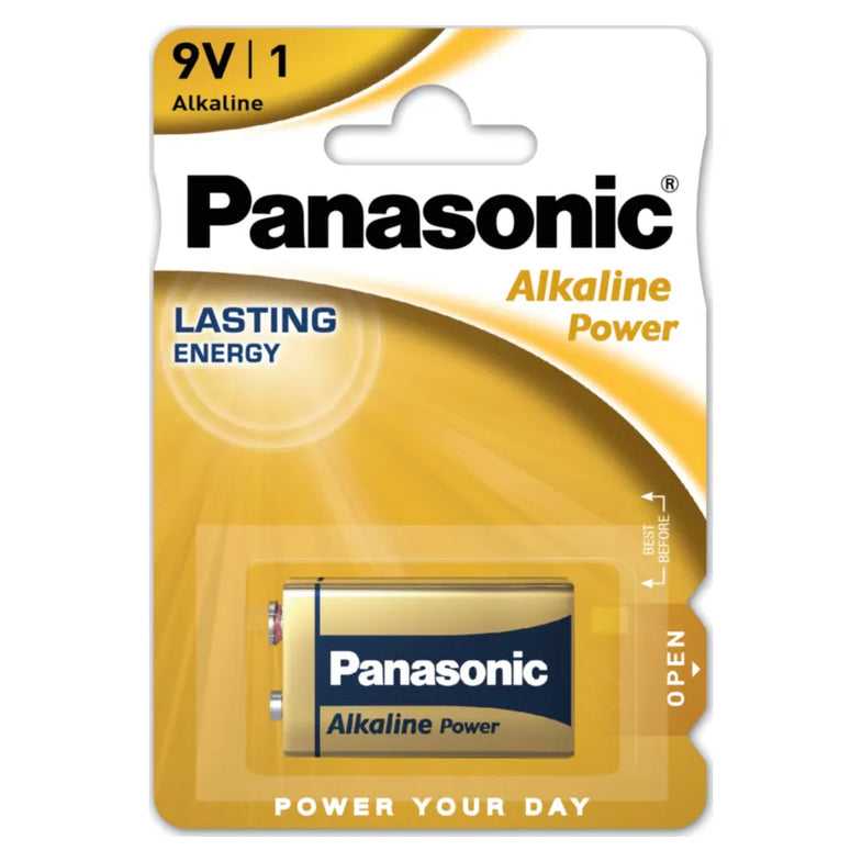 PANASONIC 9V BRONZE ALKALINE POWER - 1 PACK (12) Main image