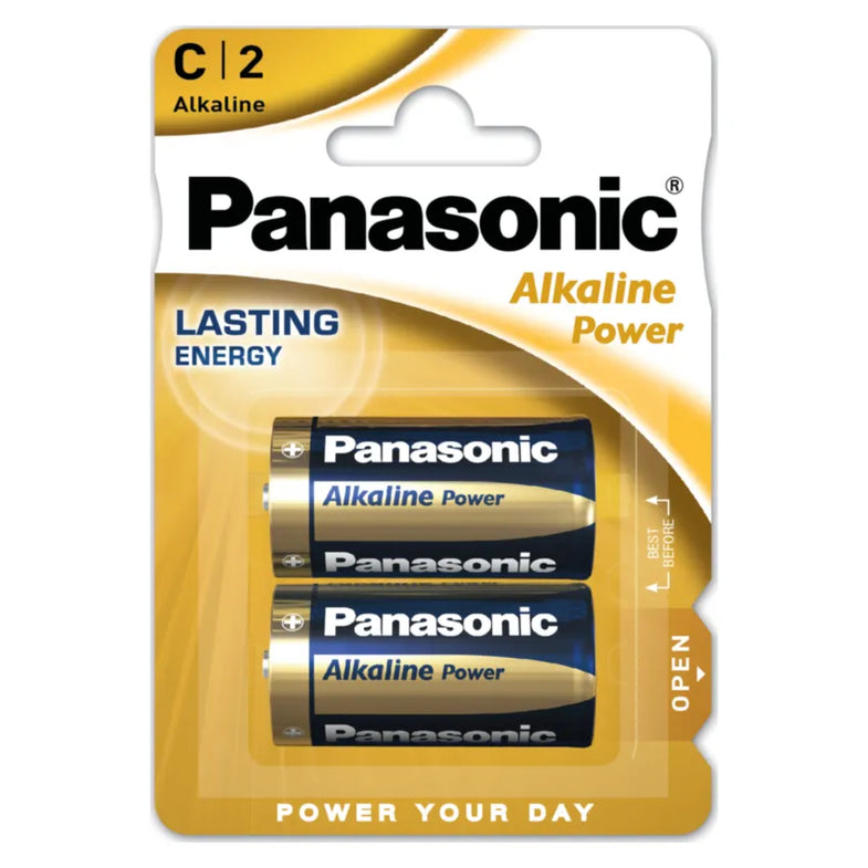 PANASONIC C SIZE BRONZE ALKALINE POWER - 2 PACK (12) Main image