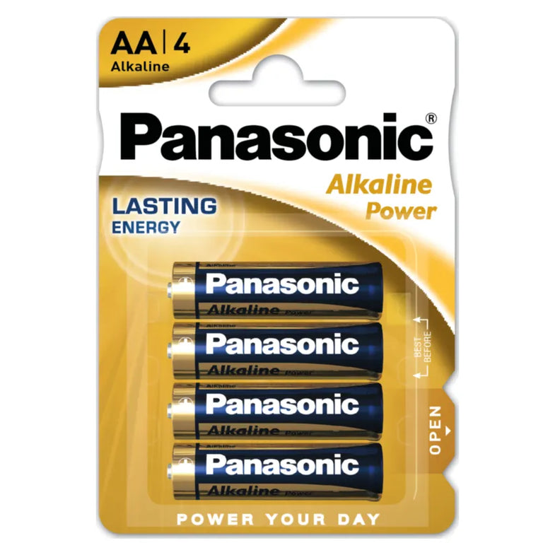 PANASONIC AA BRONZE ALKALINE POWER - 4 PACK (12) Main image