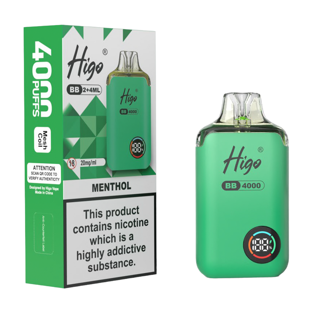 Higo BB 4000 Kit - Menthol Main image