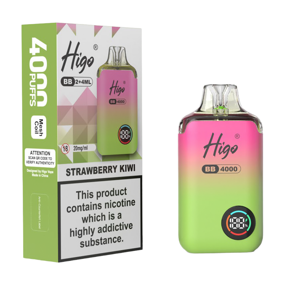 Higo BB 4000 Kit - Strawberry Kiwi Main image