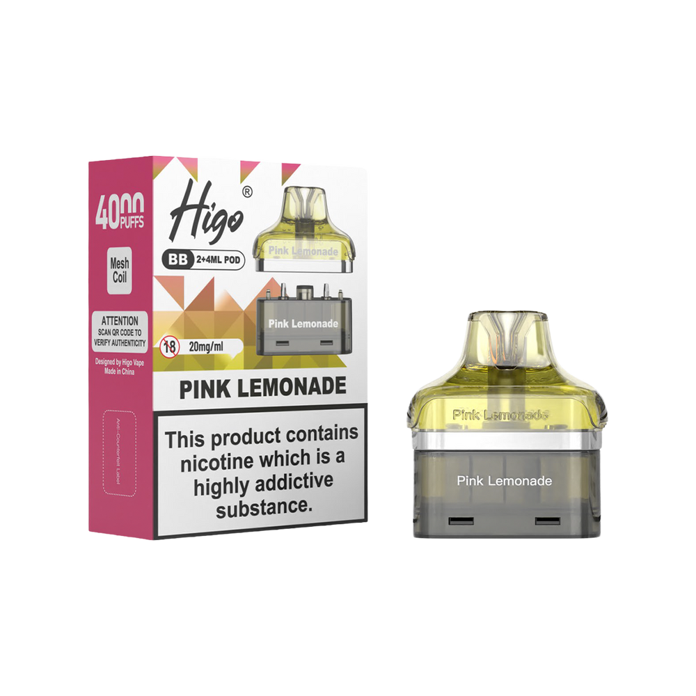 Higo BB 4000 Pod - Pink Lemonade