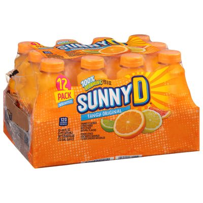 Sunny D Tangy Original 473ml Pack of 12