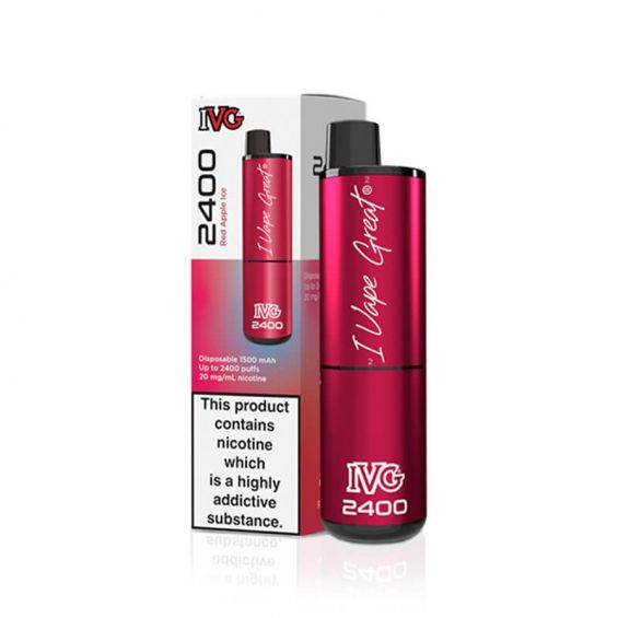 IVG 2400 Red Apple Ice Bar 5 Pack Main image