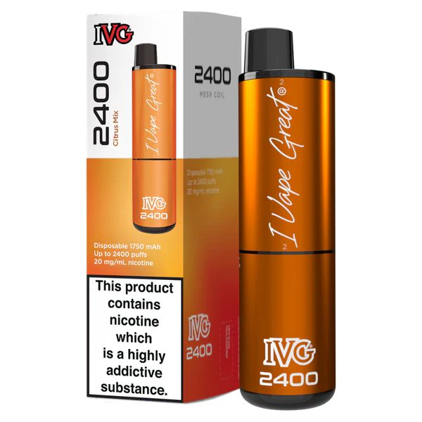IVG 2400 Citrus Mix Bar 5 Pack Main image
