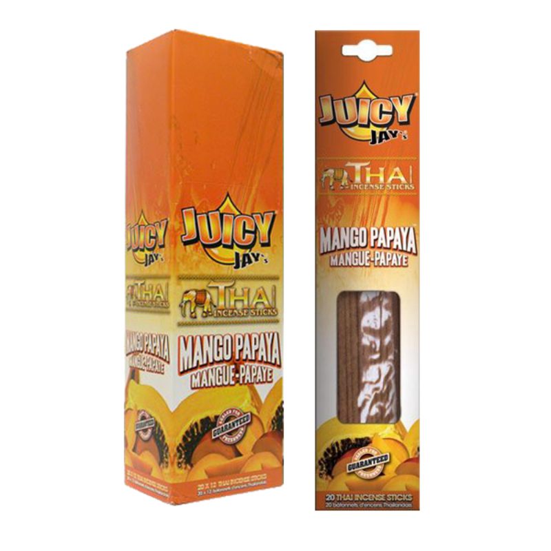 Juicy Jay's Mango Papaya Thai Incense Sticks 12 Pack Main image