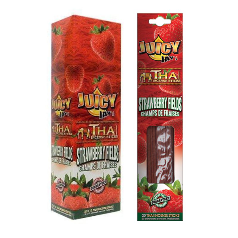 Juicy Jay's Strawberry Fields Thai Incense Sticks 12 Pack Main image