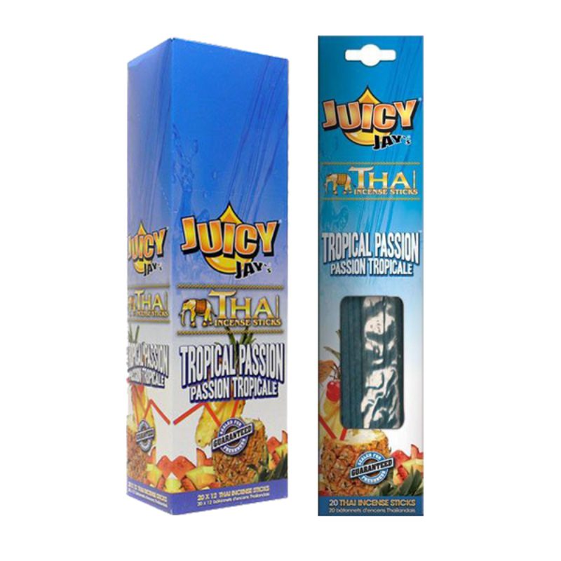 Juicy Jay's Tropical Passion Thai Incense Sticks 12 Pack
