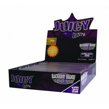 JUICY JAYS BLACKBERRY BRANDY KING SIZE SLIM (24) Main image