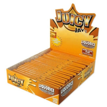 JUICY JAYS LIQUORICE KING SIZE SLIM (24) Main image