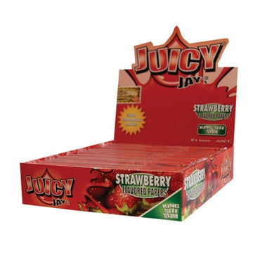 JUICY JAYS STRAWBERRY KING SIZE (24) Main image