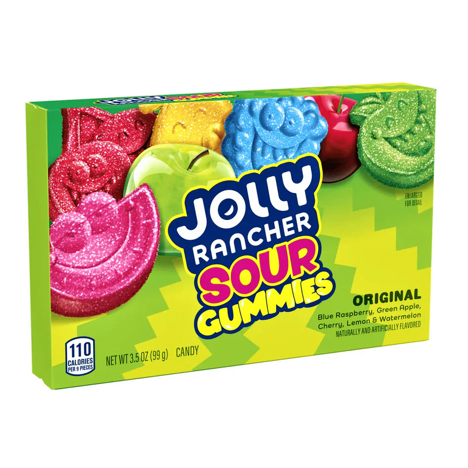 Jolly Rancher Gummies Sour 99g Theatre Box