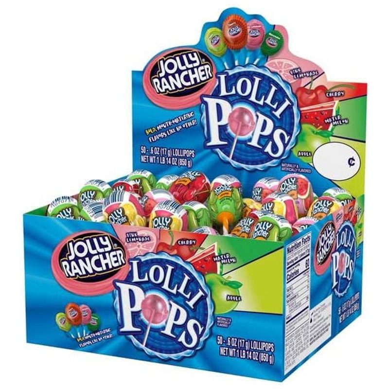 Jolly Rancher Hard Candy Lollipop 50 Pack Main image