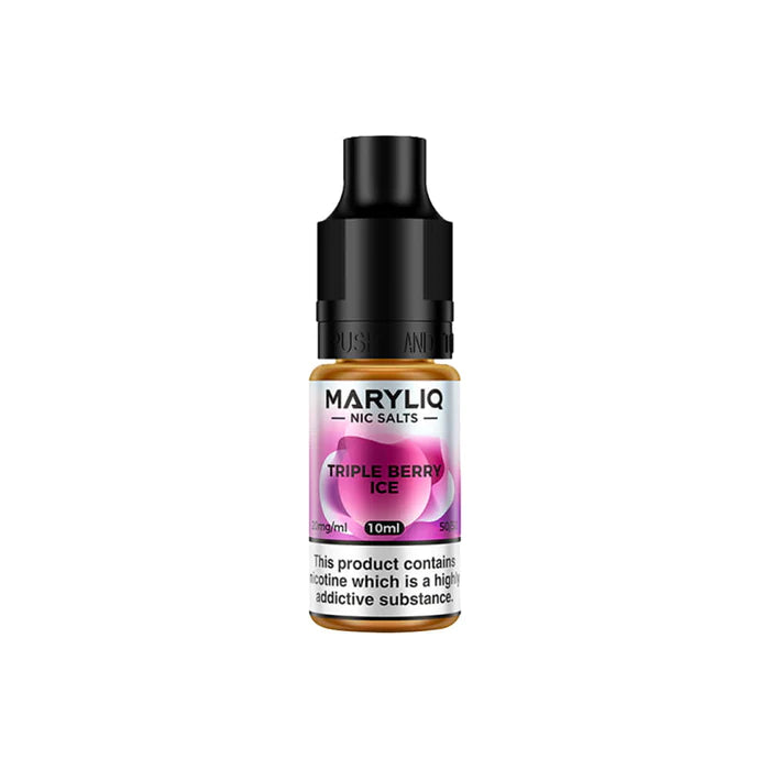Lost Maryliq Nic Salt Triple Berry Ice 10ml 20mg 10 Pack