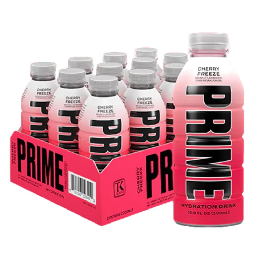 Prime Hydration Cherry Freeze 500ml 12 Pack Main image