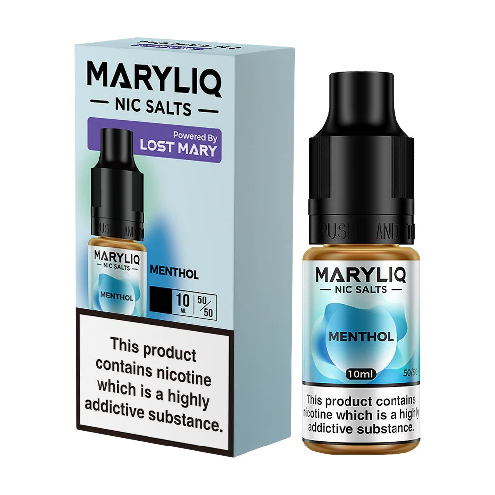 Lost Maryliq Nic Salt Menthol 10ml 20mg 10 Pack Main image