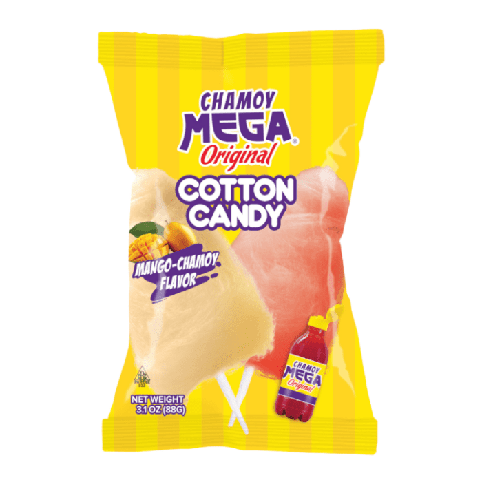 Chamoy Mega Original Cotton Candy Mango Flavor 88g