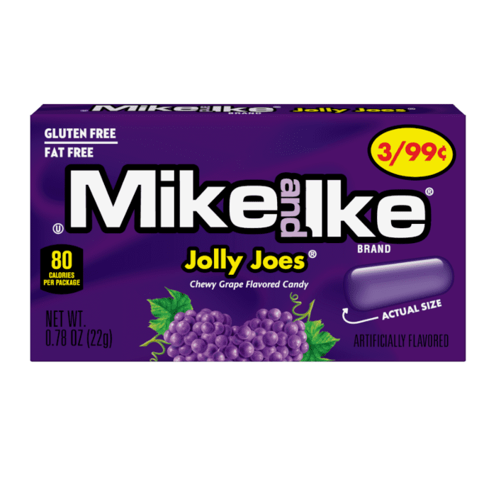 Mike And Ike Jolly Joes Pack Of 24 x 22g