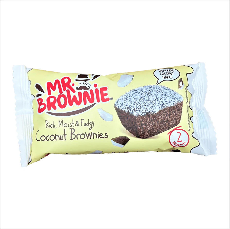 Mr Brownie Coconut Brownies (2 Pack) 12x50g Main image