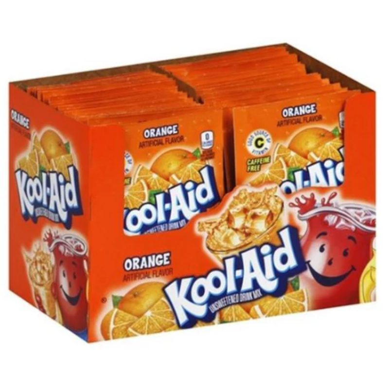 Kool Aid Unsweetened Drink Mix (Orange) 48 Pack Main image