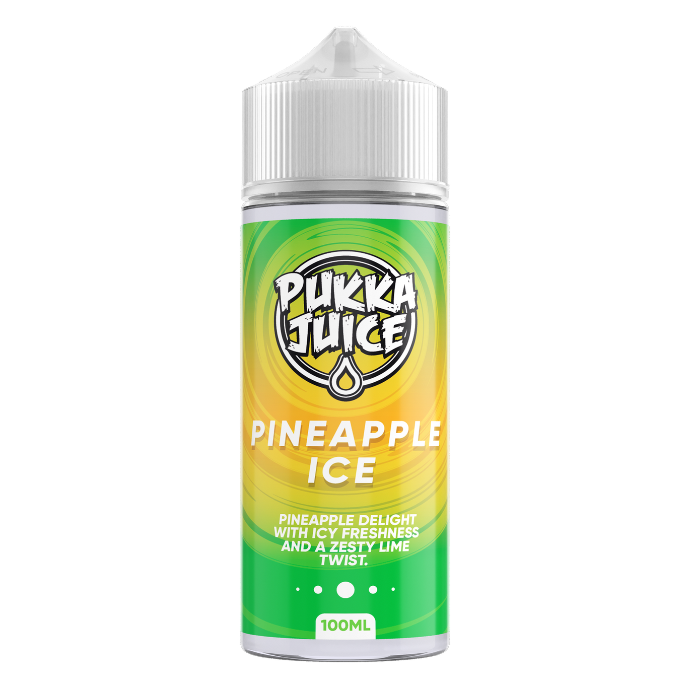 PUKKA JUICE 100ML SHORTFILL PINEAPPLE ICE Main image