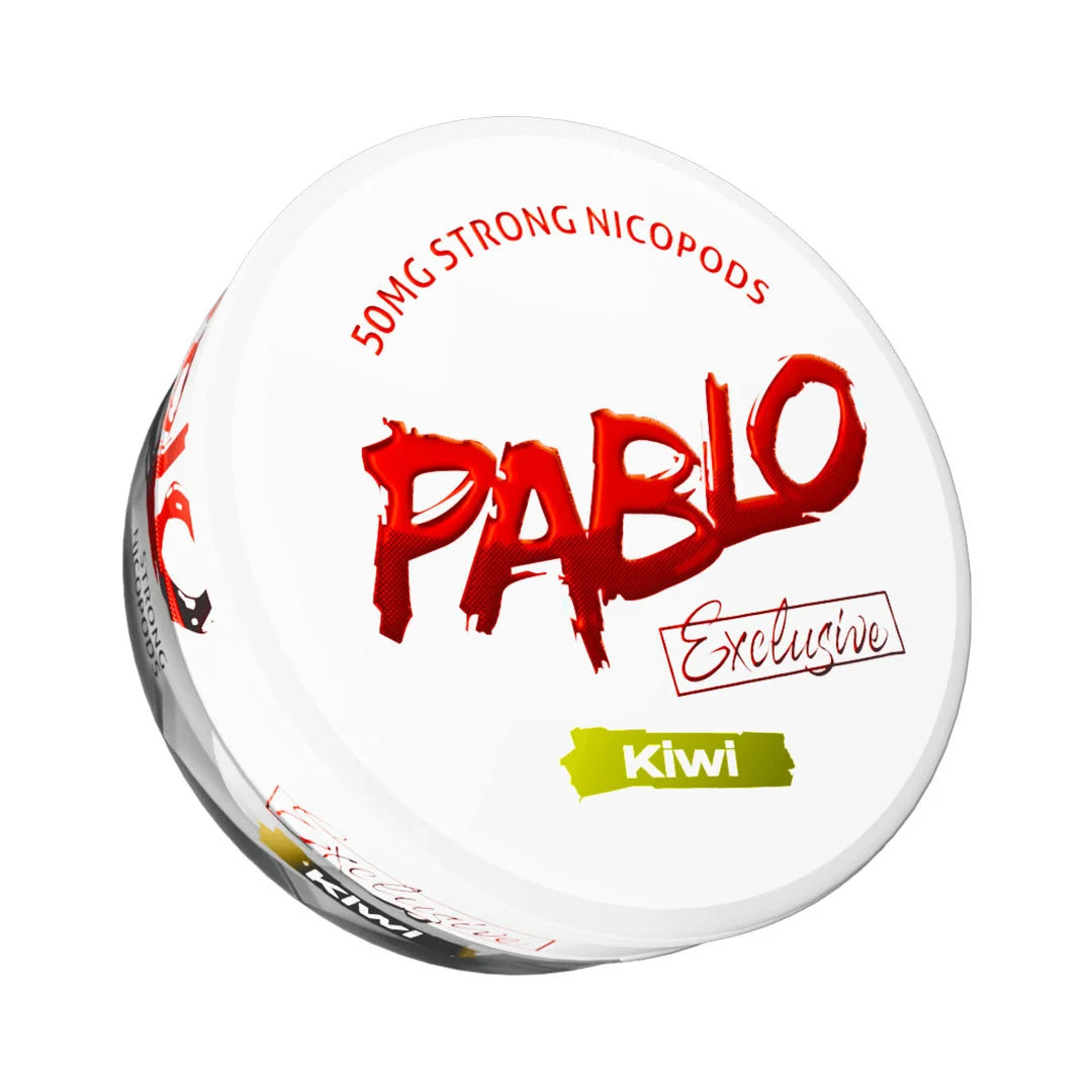 Pablo Strong Nico pods 50mg Kiwi 10 Pack