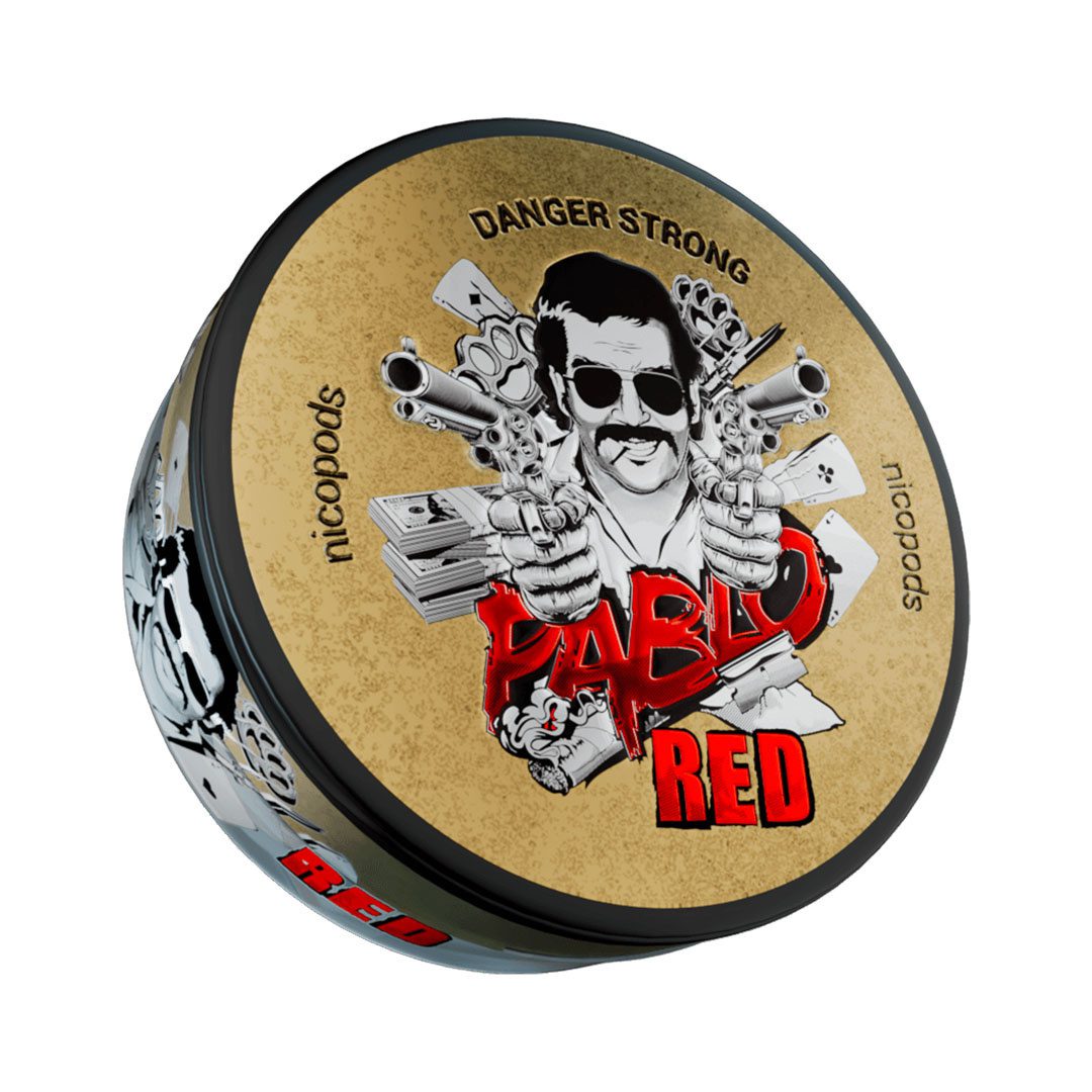 Pablo Strong Nico pods 50mg Red 10 Pack