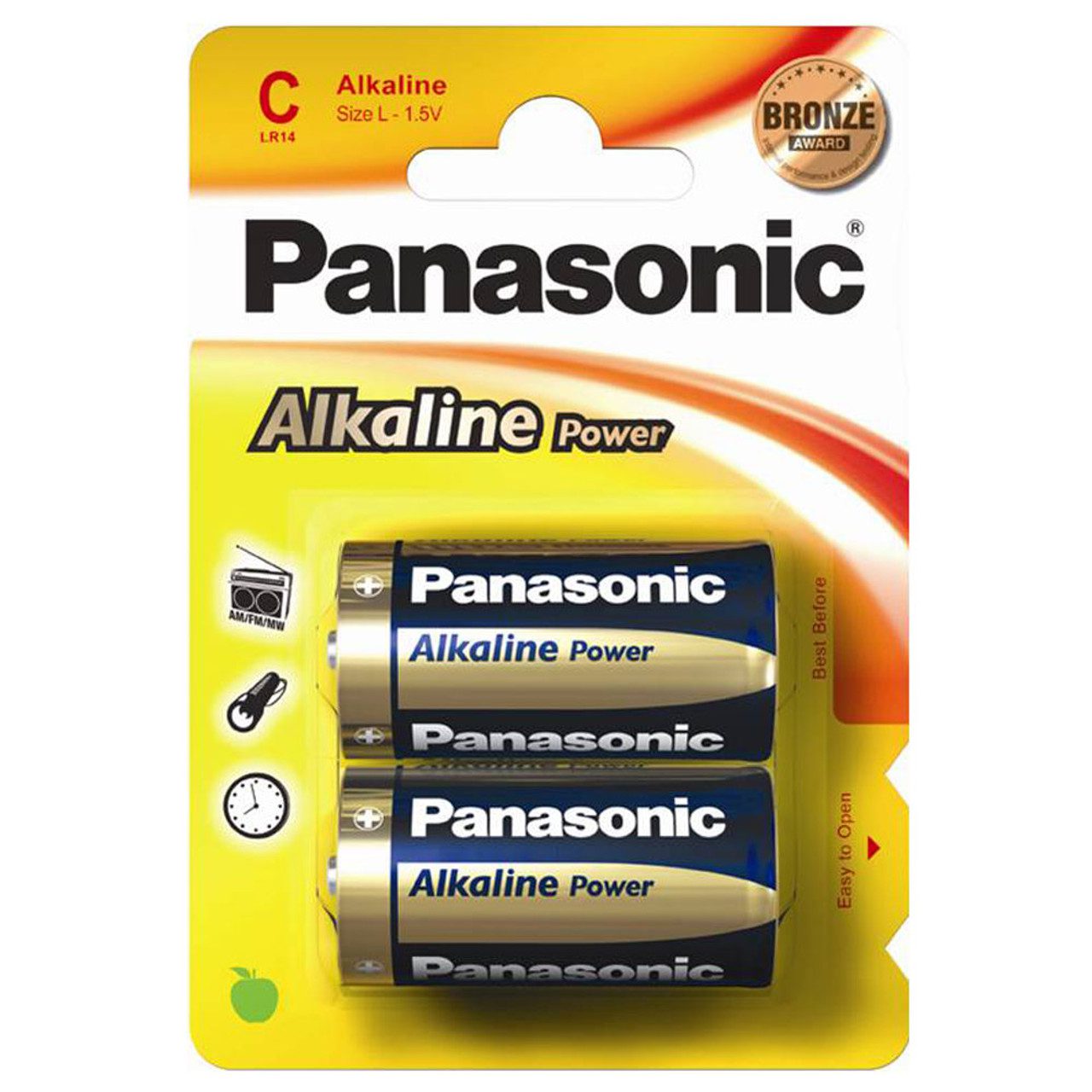 Panasonic Alkaline Power  C 2x12packs Main image