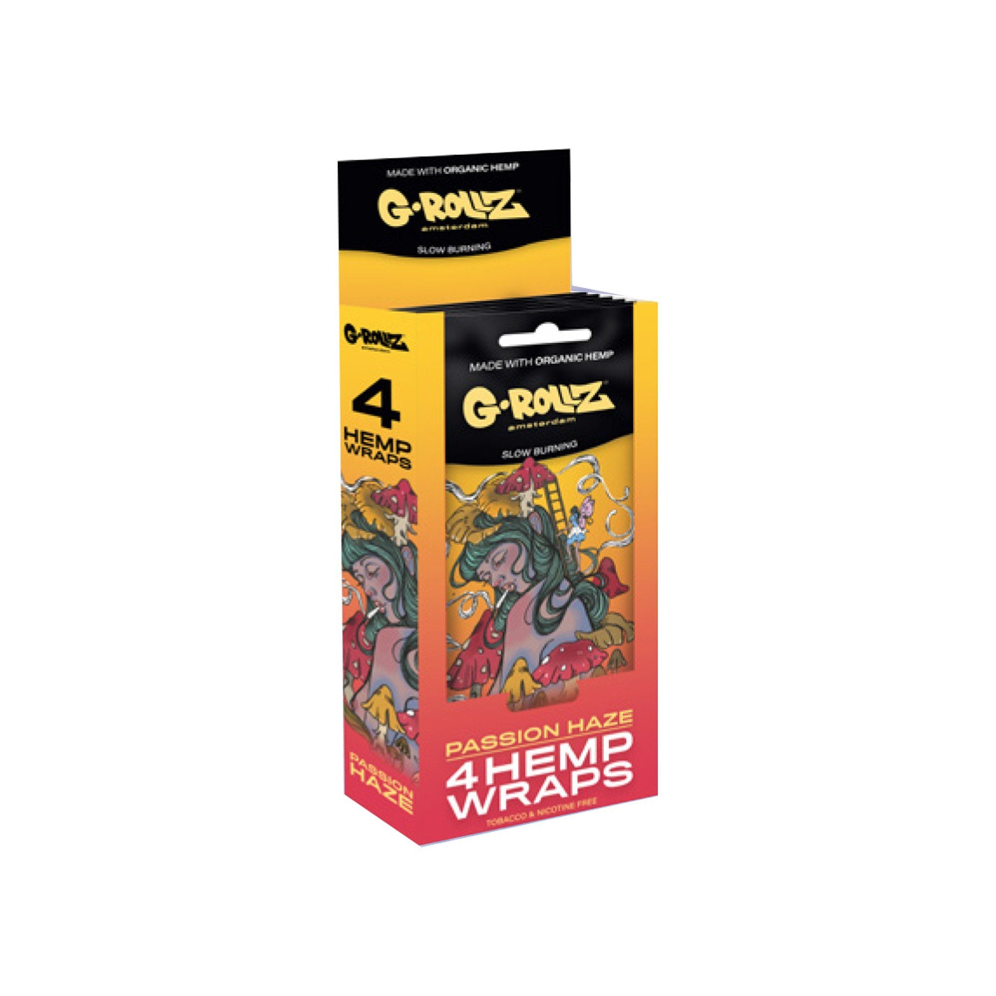 G-Rollz Amsterdam Passion Haze Flavour 4 Hemp Wraps 15 Pack Main image