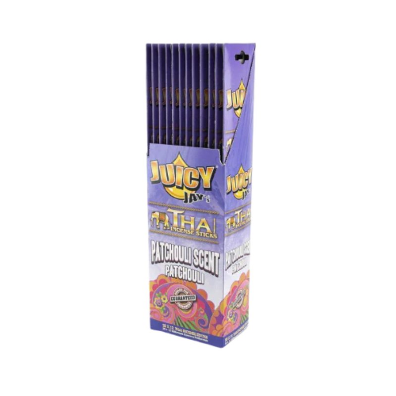 Juicy Jay's Patchouli Scent Thai Incense Sticks 12 Pack Main image