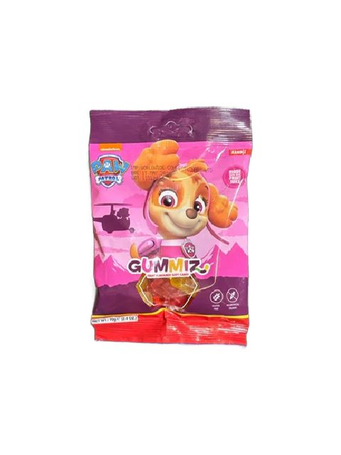 Paw Patrol Gummies Worms 70g Peg Bag Main image