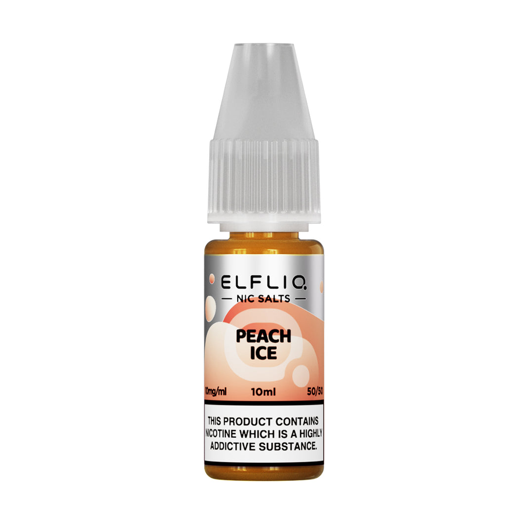ELFLIQ NIC SALT 10ML PEACH ICE (10) Main image