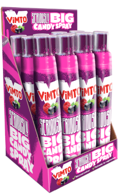 Vimto Seriously Big Candy Spray 60ml 12 Pack