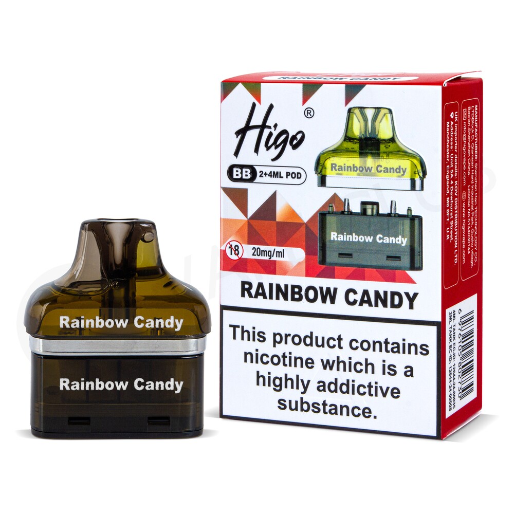 Higo BB 4000 Pod - Rainbow Candy Main image