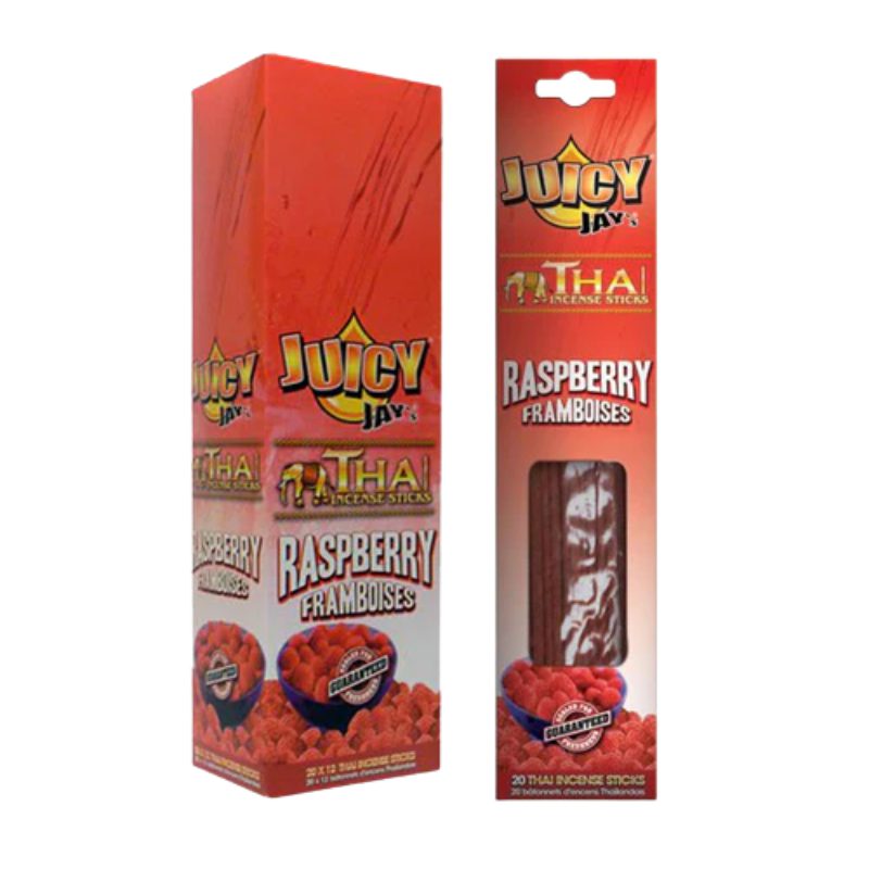 Juicy Jay's Raspberry Framboises Thai Incense Sticks 12 Pack Main image