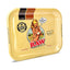 RAW Rolling Medium Metal Tray With Assorted Design - Girl Tray