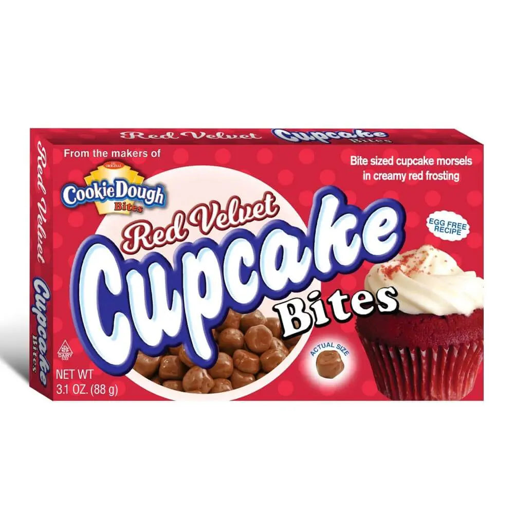 Cookie Dough Red Velvet Cupcake Bites Box 12x88g Main image