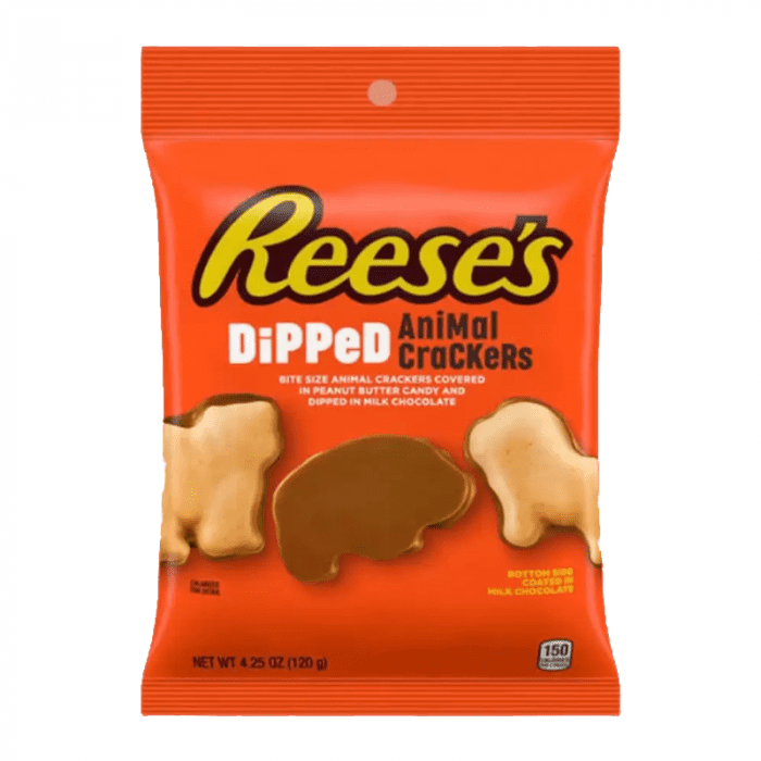Reese’s Dipped Animal Crackers 120g peg Bag Main image